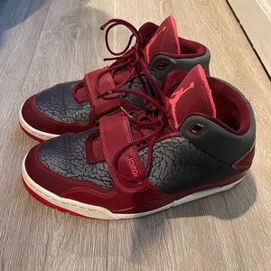 Jordan Flight Club 90S Gray Fusion Red